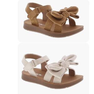 Private Label Brown and Cream Sandals with Strappy Design